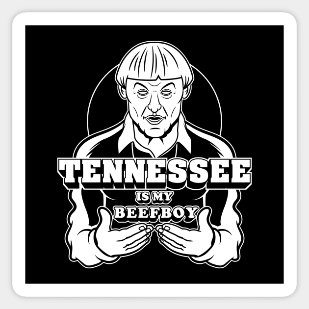 Tennessee Is My Beefboy Sticker by wolfkrusemark